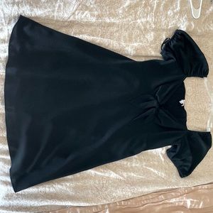 Little black baby doll dress